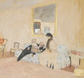 Annette und die Besucher